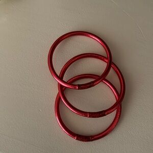 Pink budhagirl braclets